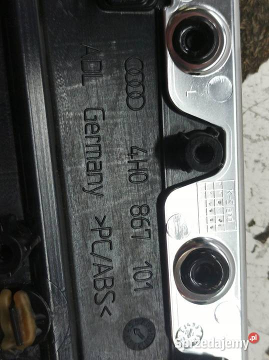 KLAMKA WEWNĘTRZNA LEWA TYŁ 4H0837019 Audi A8 III