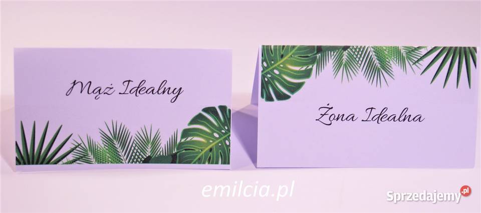 Dodatki i Akcesoria Winietki Ślubne