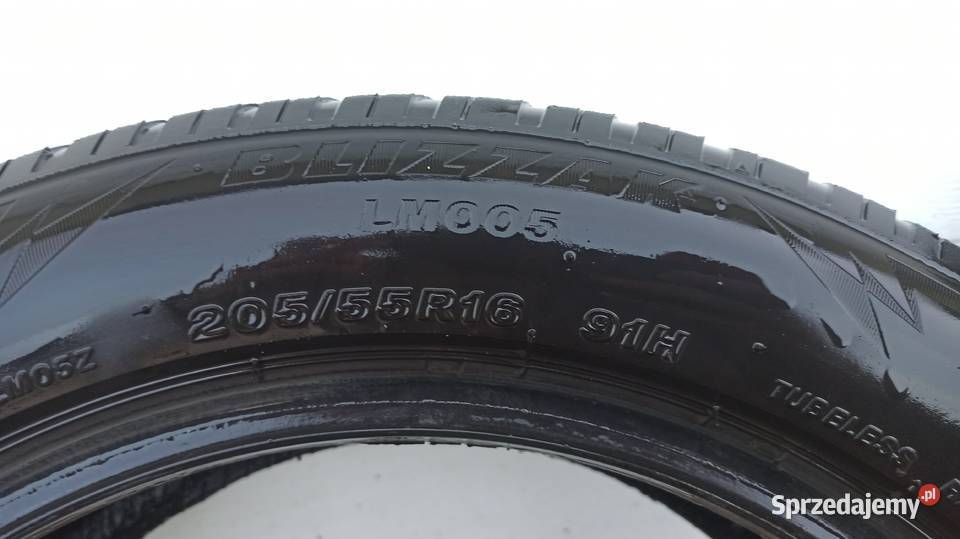 Komplet OPONY ZIMOWE BRIDGESTONE Blizzak 55 podkarpackie Rzeszów
