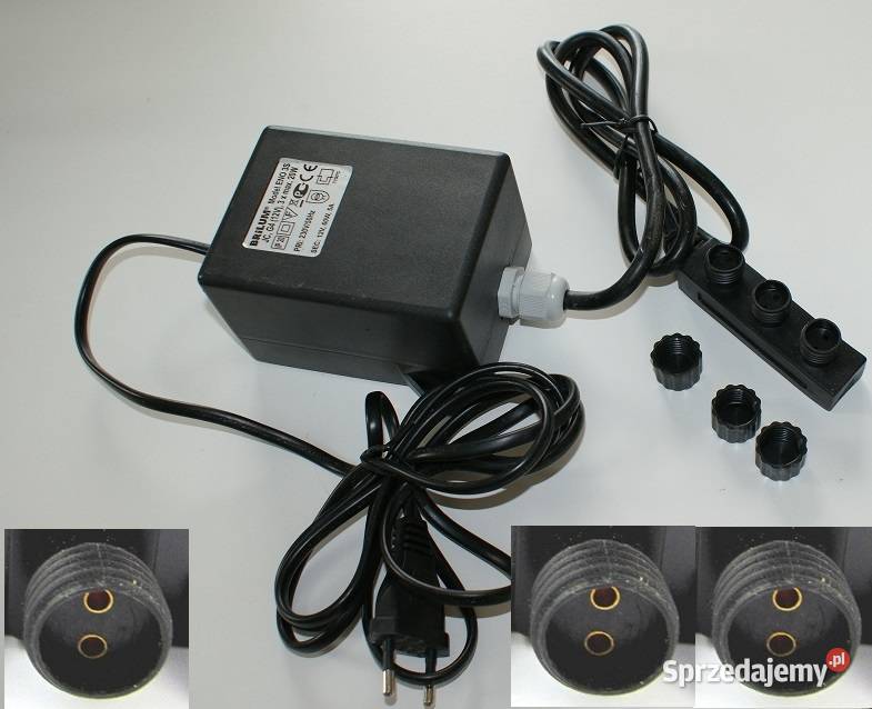 Zasilacz pompa fontanny ADAPTOR 360W 12V AC 60VA