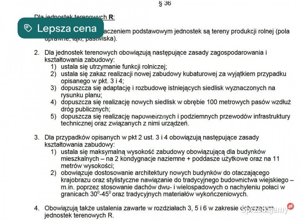 Działka 4800m MPZP Kotłówka gm Żelechów