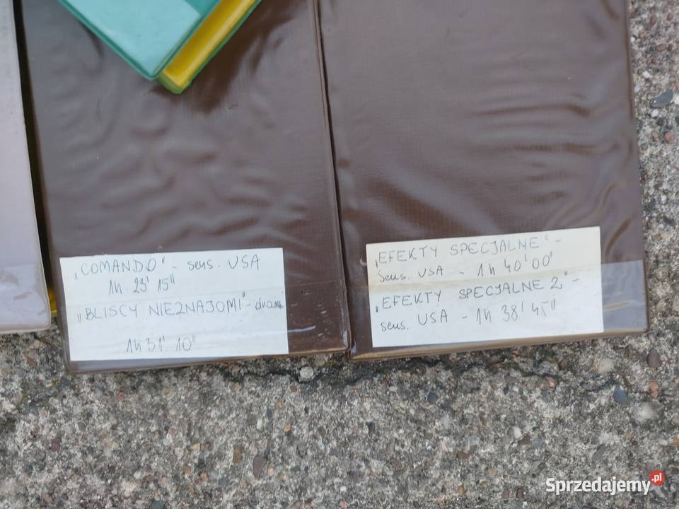 Kasety VHS 33 sztuki filmy Opole
