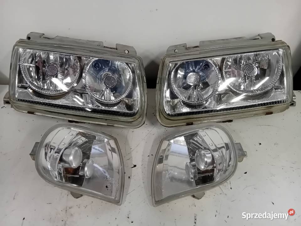 Lampy przednie RING VW POLO 6N TUNING kocie oczy osobowe Gołaszyce