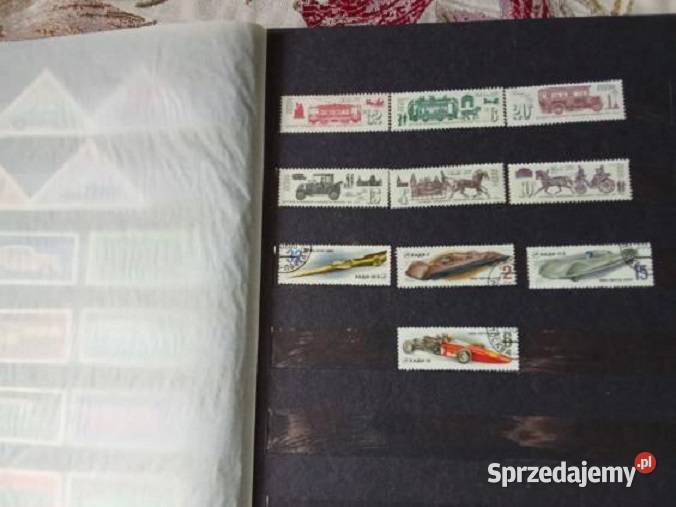 Znaczki pocztowe klaser znaczki kolekcje poczta Łódź