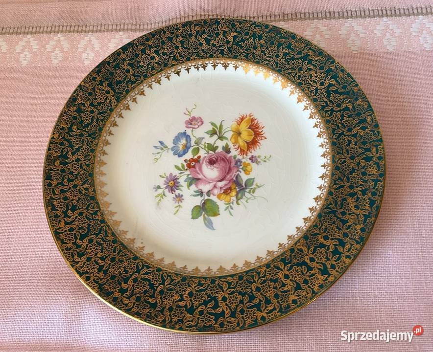 Patera z kwiatami Syg Royal Winton Made in Gdańsk