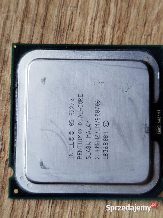 Procesor Pentium Dual Core E2220 z oryginalnym Oświęcim sprzedam