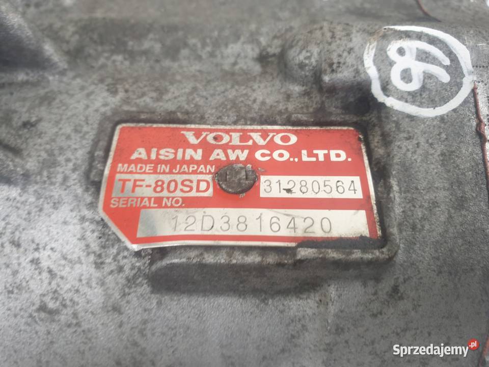 Volvo V70 III 20 D D5 AUTOMATYCZNA SKRZYNIA osobowe Janów
