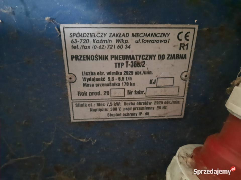 Dmuchawa do zboża wielkopolskie Okonek