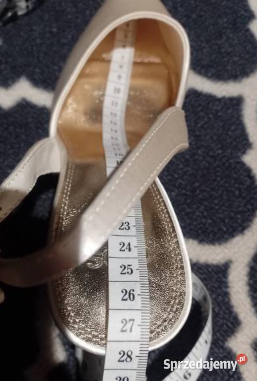 3940 ASOS DesignBiałe wytworne czółenka z tkanina Kraków