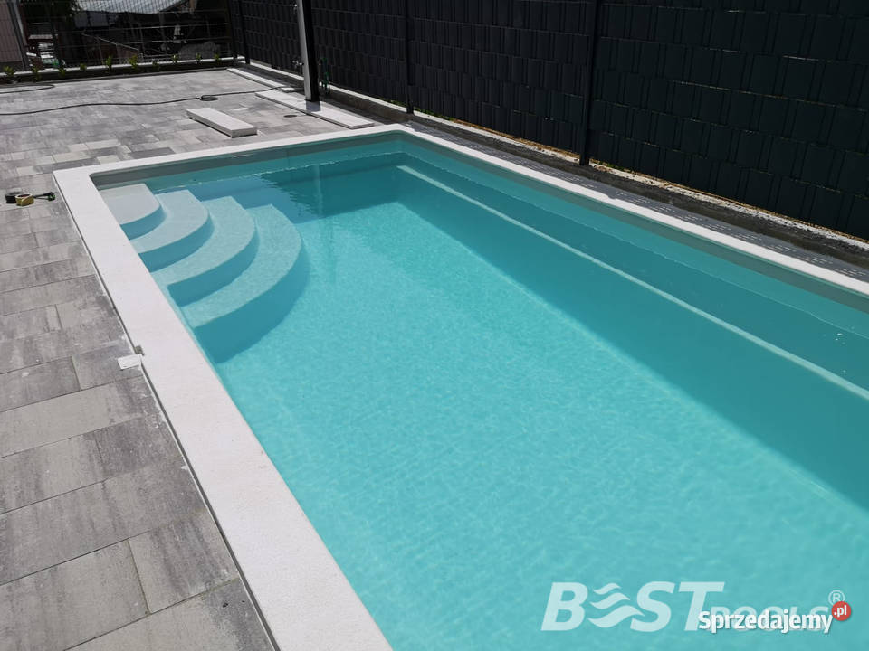 Poliestrowy basen ogrodowy Rodos 50x30x15m z Grodzisk Mazowiecki
