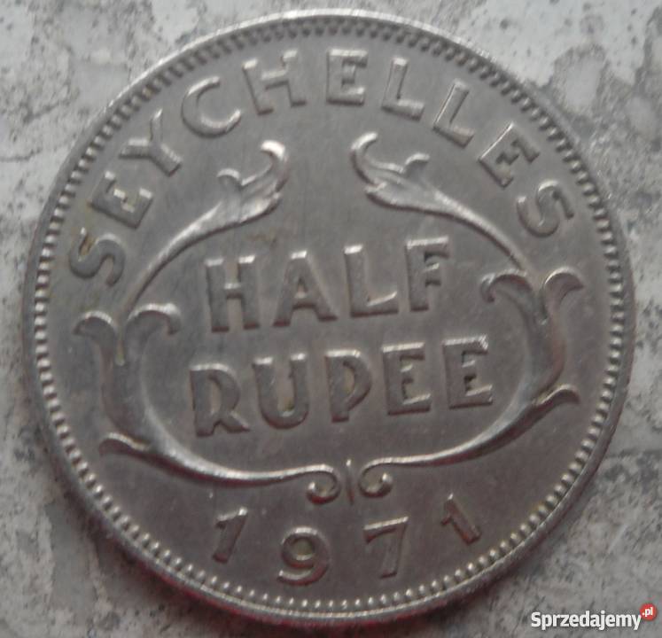 SEYCHELLES SESZELE BRYTYJSKIE12 RUPEE1971 r