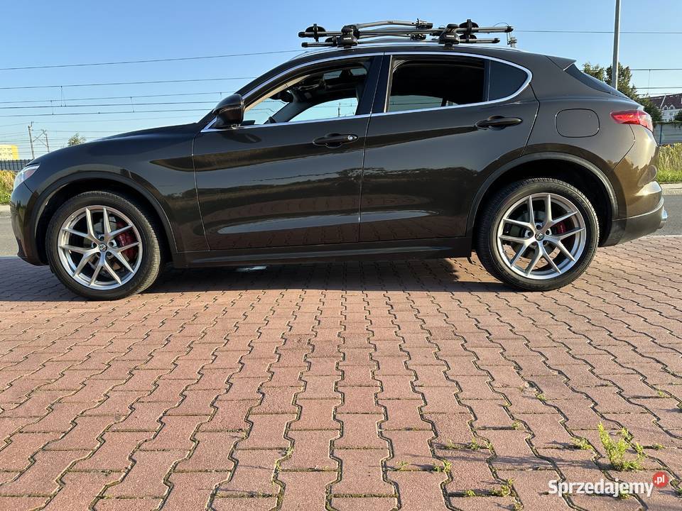 Alfa Romeo Stelvio Bezwypadkowa ASO pełna małopolskie Kraków