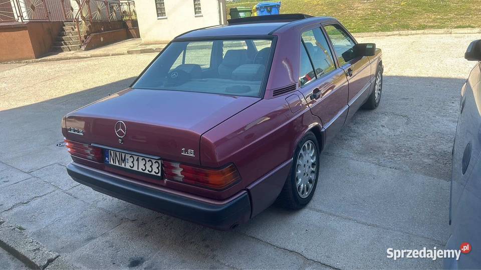 Mercedes Benz 190 w201 Nowe Miasto Lubawskie sprzedam