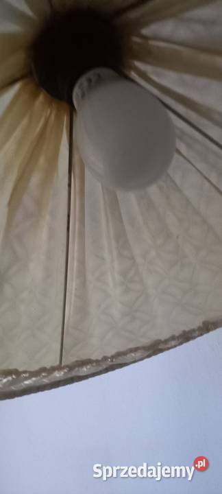 Klasyczna łukowa lampa podłogowa z połowy xx łódzkie Skierniewice