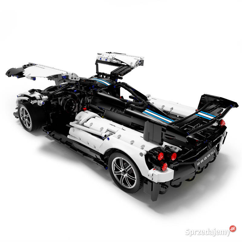 Klocki Pagani Huayra 1 8 RASTAR 2896 el białe Warszawa sprzedam