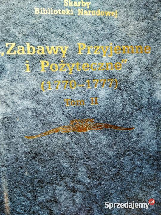 Zabawy przyjemne i pożyteczne książki prezenty