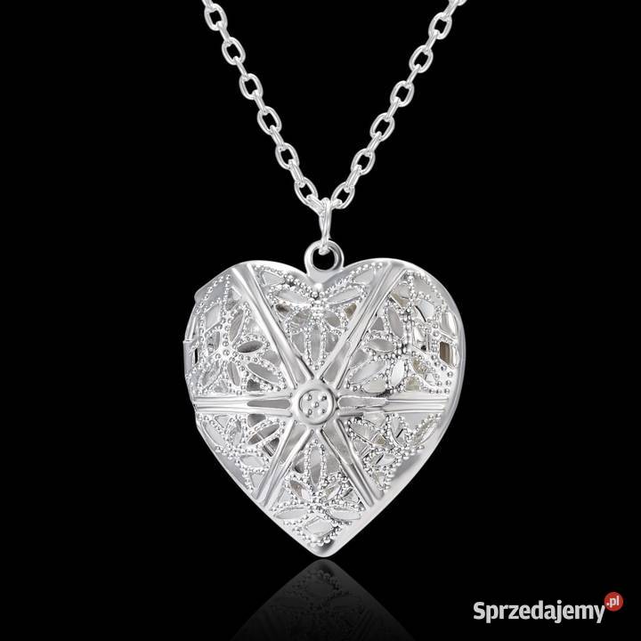 Walentynkowy grawerowany naszyjnik Warszawa