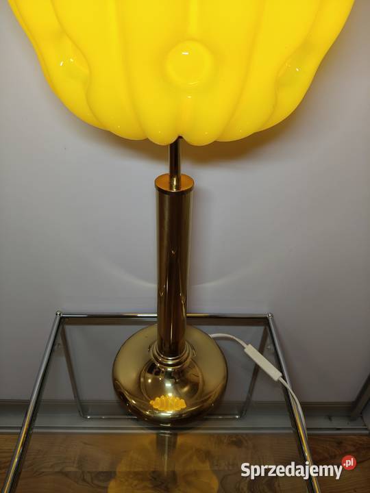 Lampa stołowa Art Deco lata 60 vintage pop art Lampy stołowe i nocne Kalisz sprzedam