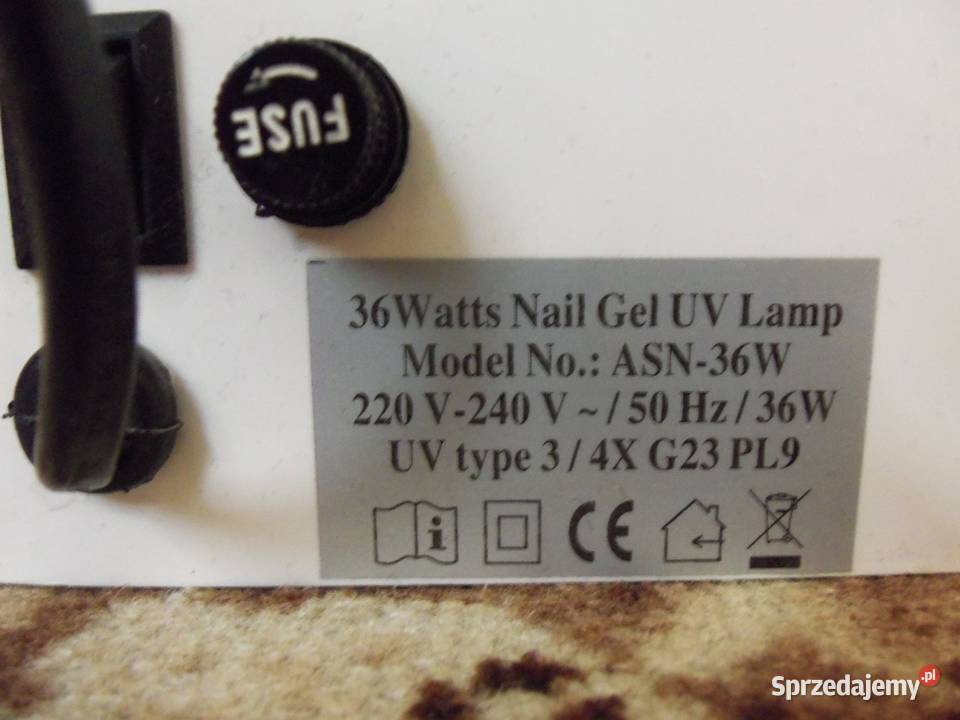 Suszarka do paznokci hybryd lampa UV Głuchołazy
