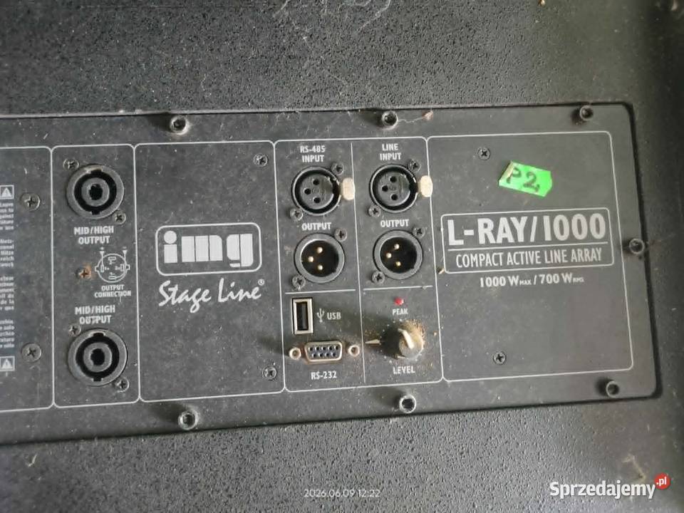 Monacor IMG LRAY 1000 Stage Line