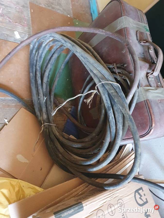 Kabel siłowy prądowy Stary kabel elektryczny mazowieckie Warszawa