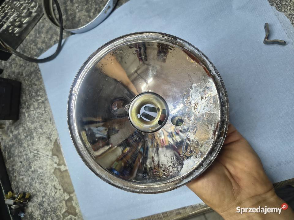 Ramka odblaśnik lampy przód WSK 125 175 Rzeszów