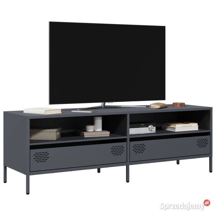 Szafka RTV antracyt 135x39x435 stal walcowana na mazowieckie Warszawa