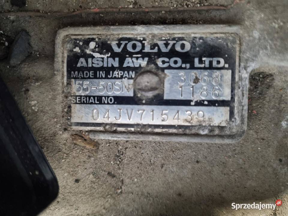 SKRZYNIA BIEGÓW 5550SN Volvo S60 S80 V70 II 24 Skrzynie biegów manualne Chełm
