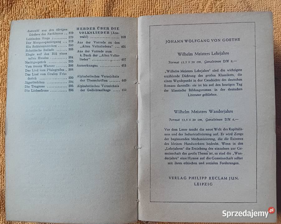 Johann Gottfried Herer Stimmender Voelker in Koźminek
