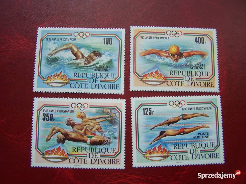 Wybrz Kości Słoniowej 1984 MNH Olimpiada Los Tychy