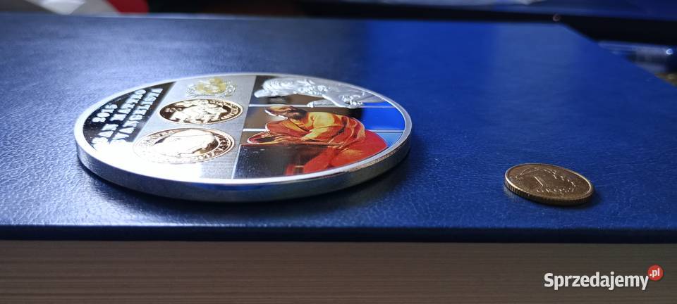 Stare monety Medal Św Mateusz Watykan 240 podkarpackie Lesko