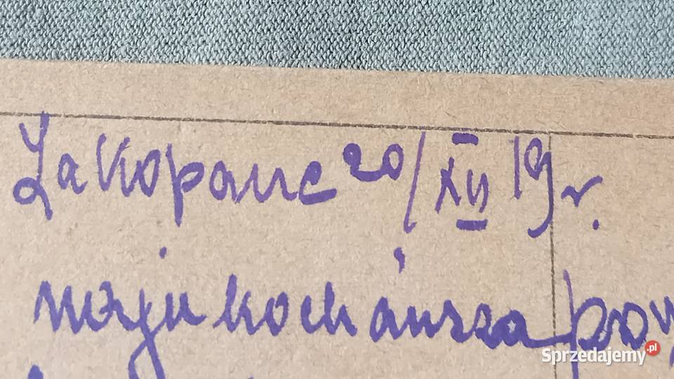 Pocztówka K Raupp Nach dem Sturme Początek XX w Koźminek