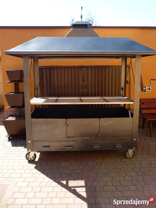 Grill gastronomiczny cateringowy blacha 6mm wielkopolskie Damasławek sprzedam