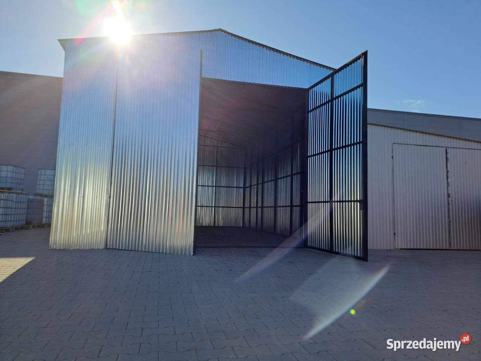 Garaż Blaszany GRAFITOWY 2 Bramy Blaszak Garaże wielkopolskie Środa Wielkopolska sprzedam