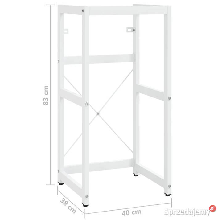 Stelaż pod umywalkę biały 40x38x83 żelazny Warszawa sprzedam