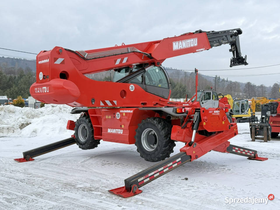pozostałe Manitou MRT 3050 ROTO Ładowarka Widełki