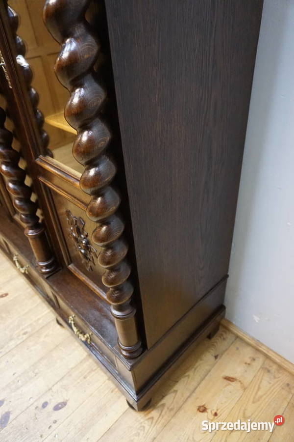 CZTERODRZWIOWA BIBLIOTEKA SPIRALNE KOLUMNY Niemcza sprzedam