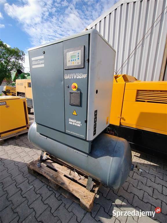 Sprężarka ALTAS COPCO GA11VSDFF 11kW 17m3min opolskie Wilków