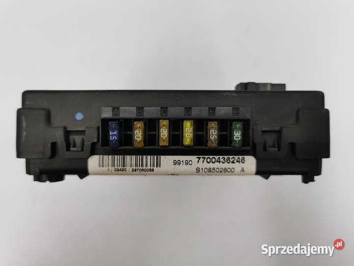 Moduł UCH Skrzynka Renault Megane Scenic I Wyszków