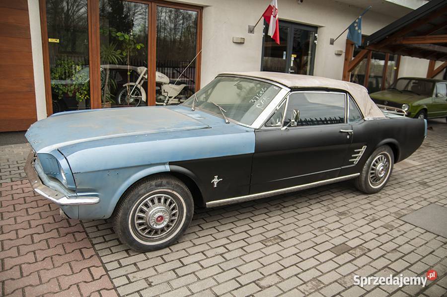 MUSTANG 1966 I GENERATION 6 CYLINDRÓW 33L CABRIO mazowieckie