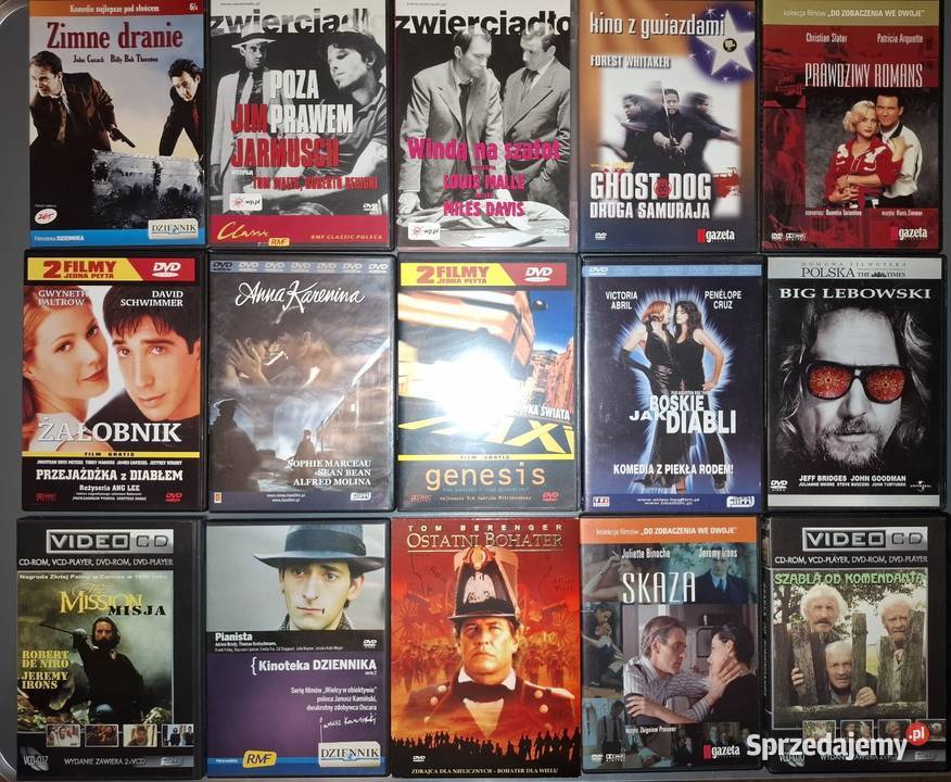Kolekcja Filmów DVD Część Nowych w Folii 140 DVD Sochaczew