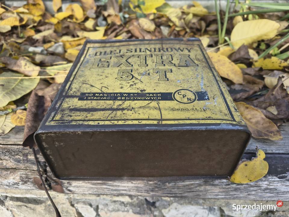 Puszka oleju prl Lublin sprzedam