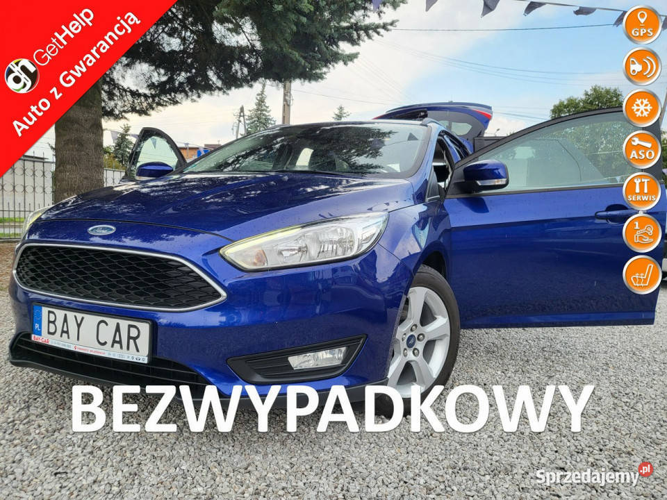 Ford Focus 10 125 100 Przebieg 100 Bezwypadek I relingi dachowe Focus Pabianice