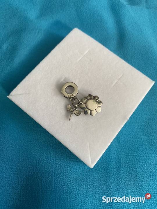 nowa wysadzana cyrkoniami zawieszka charm bead sprzedam