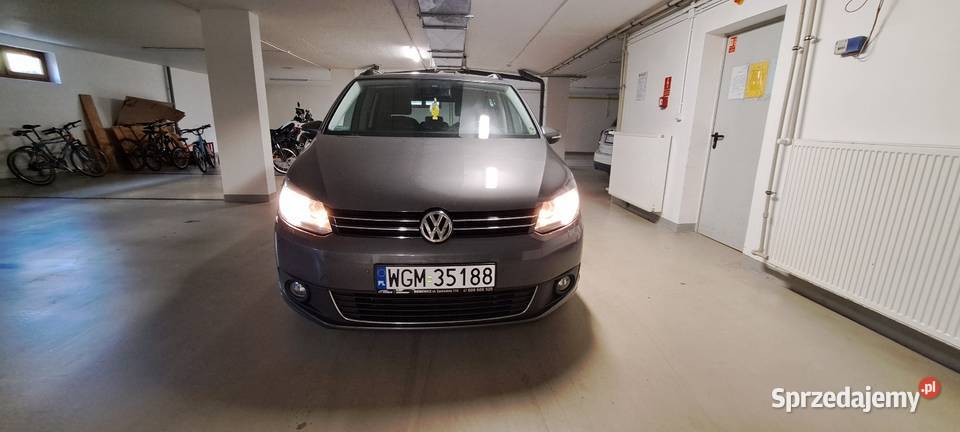 Volkswagen Turan 14 2013r klimatyzacja mazowieckie sprzedam