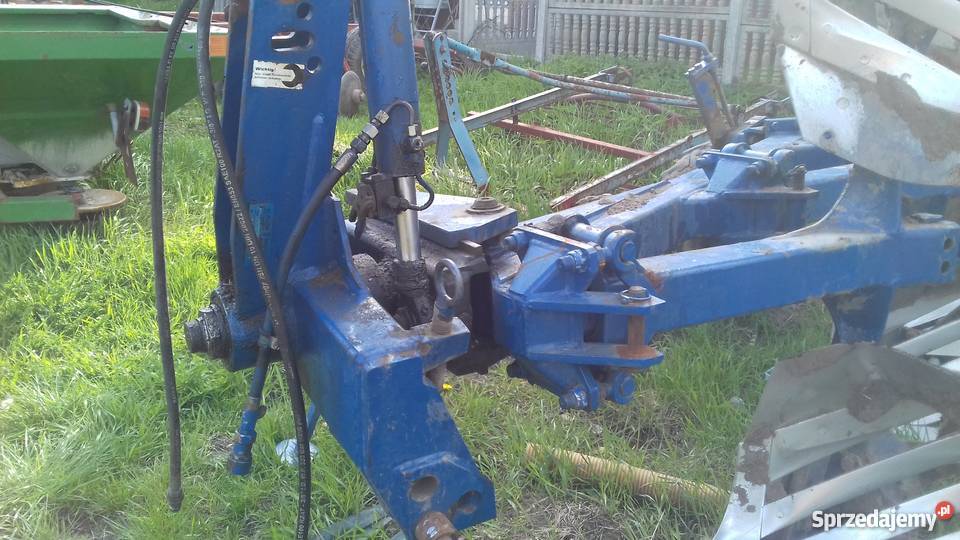 Pług obrotowy rabe werk 4 skiby nonstop Rabe wielkopolskie Tarnówka Wiesiołowska
