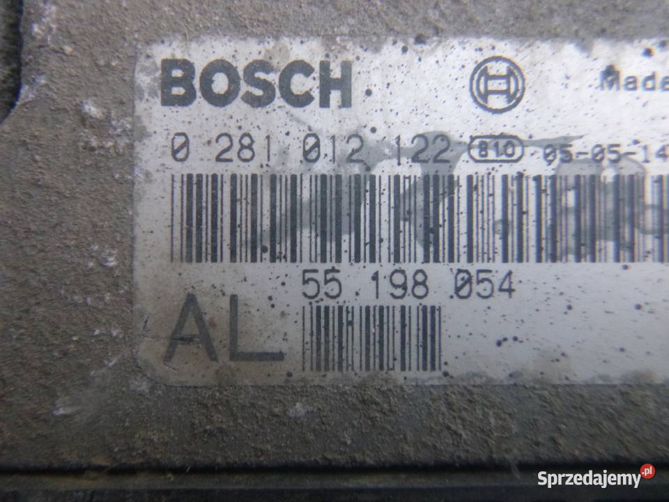 KOMPUTER OPEL ASTRA 19 CDTI 55198054 0281012122