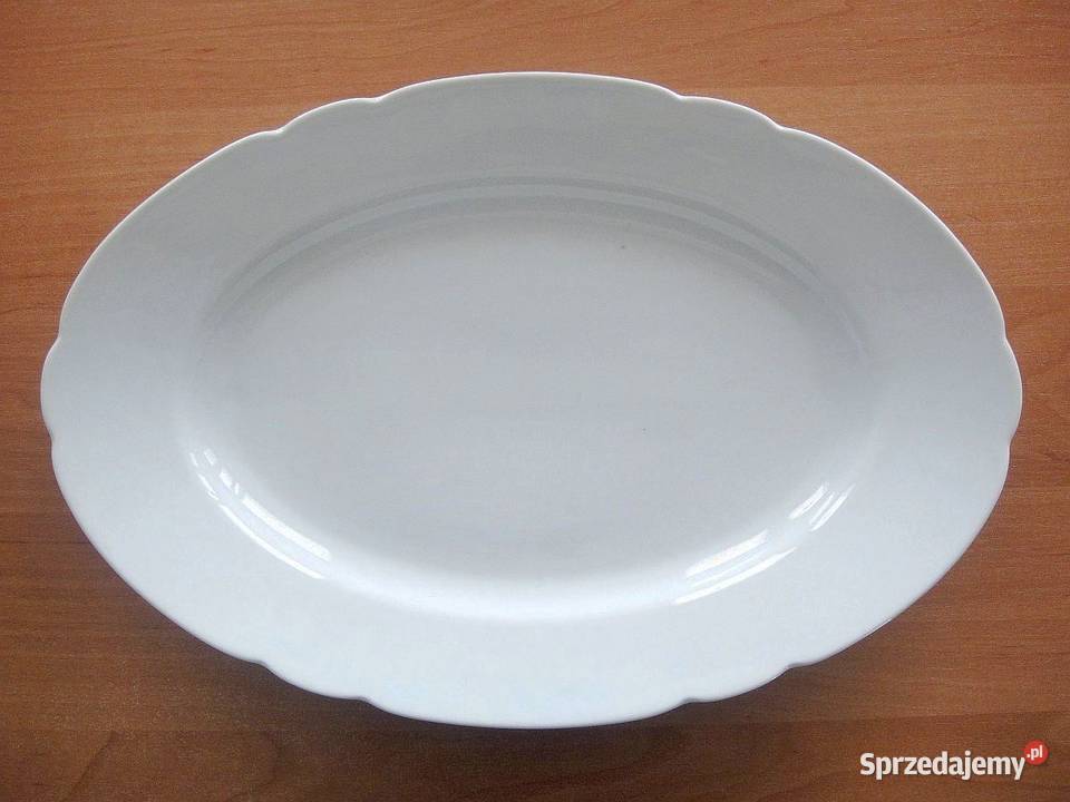 Półmisek owalny porcelanowy Ćmielów długość 335 Porcelana i szkło