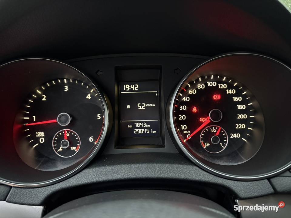 Volkswagen Golf VI 20 TDI 2009r 110 czujnik deszczu śląskie Niegowoniczki sprzedam