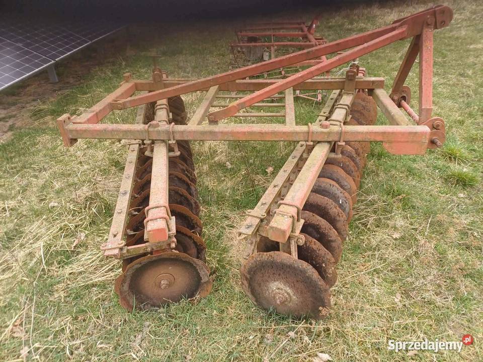 Brona talerzowa talerzówka 3 m z wałem